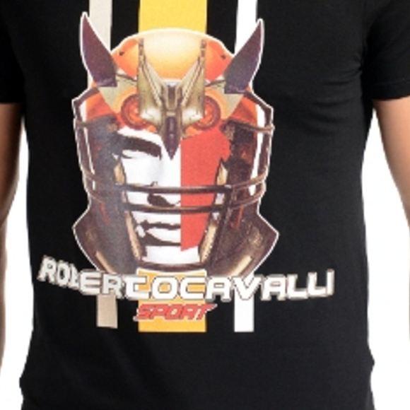 โ๏ธ ROBERTO CAVALLI SPORT MEN GRAPHIC PRINT Tee โ๏ธ - Picture 5 of 16